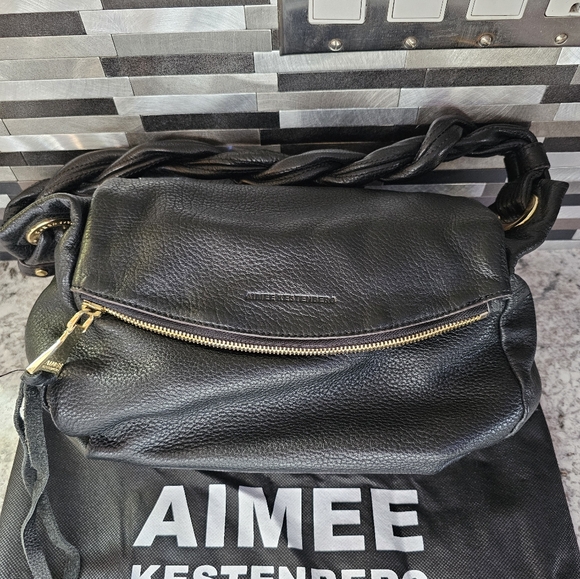 RARE - Aimee Kestenberg soft leather shoulder bag - Black - Picture 2 of 10